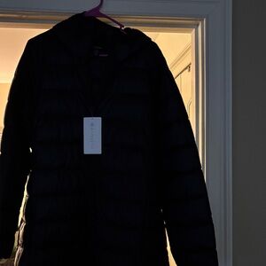Athleta Midnight Black Puffer Jacket